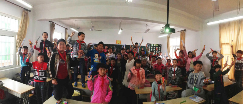 上海浦东昌林小学志愿者活动之正确刷牙（第一次）